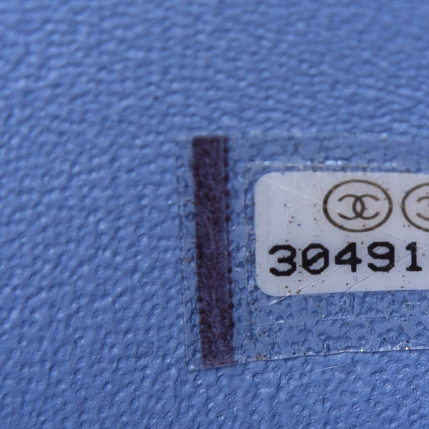 Chanel Lambskin Quilted Mini Rectangular Flap Light Blue 6 of 10