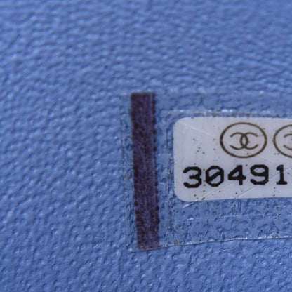 Chanel Lambskin Quilted Mini Rectangular Flap Light Blue 6 of 10