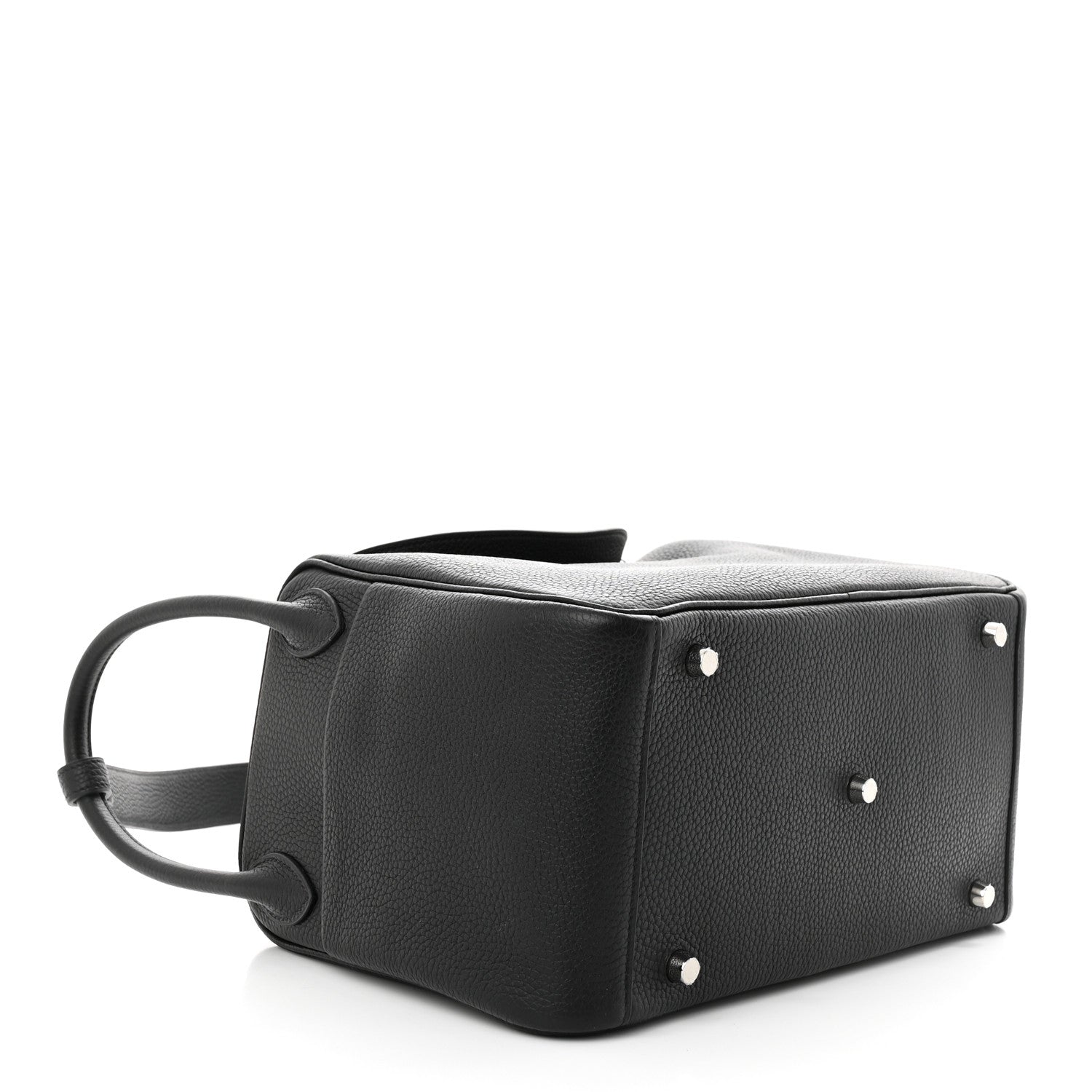 Hermes Taurillon Clemence Lindy 30 Black 4 of 10