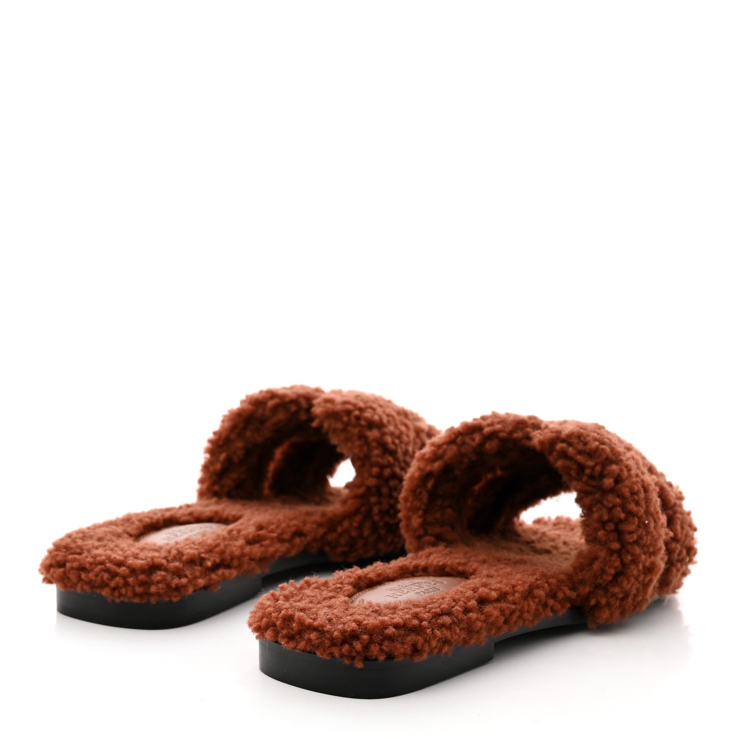 Woolskin Oran Sandals 37 Cognac