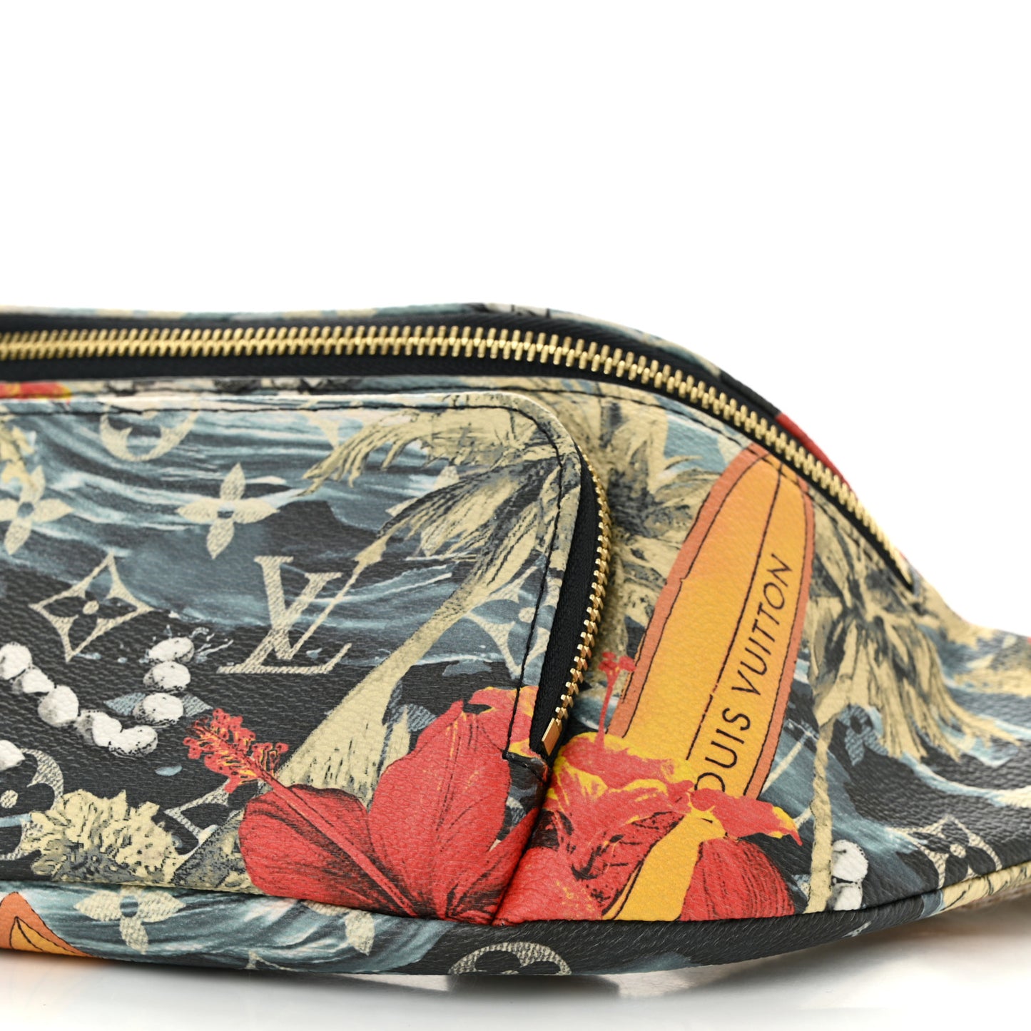 Monogram Surfin' Rush Bumbag Navy Blue