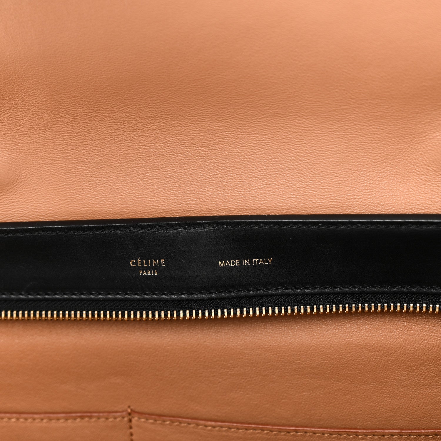 Celine Snakeskin Suede Trapeze Brown 6 of 12