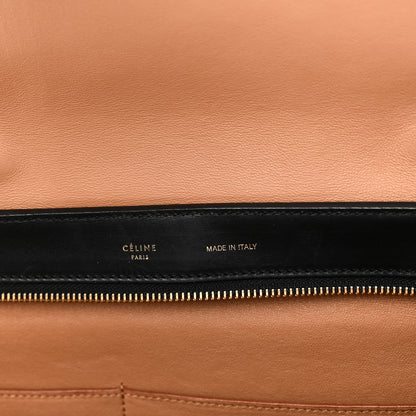 Celine Snakeskin Suede Trapeze Brown 6 of 12