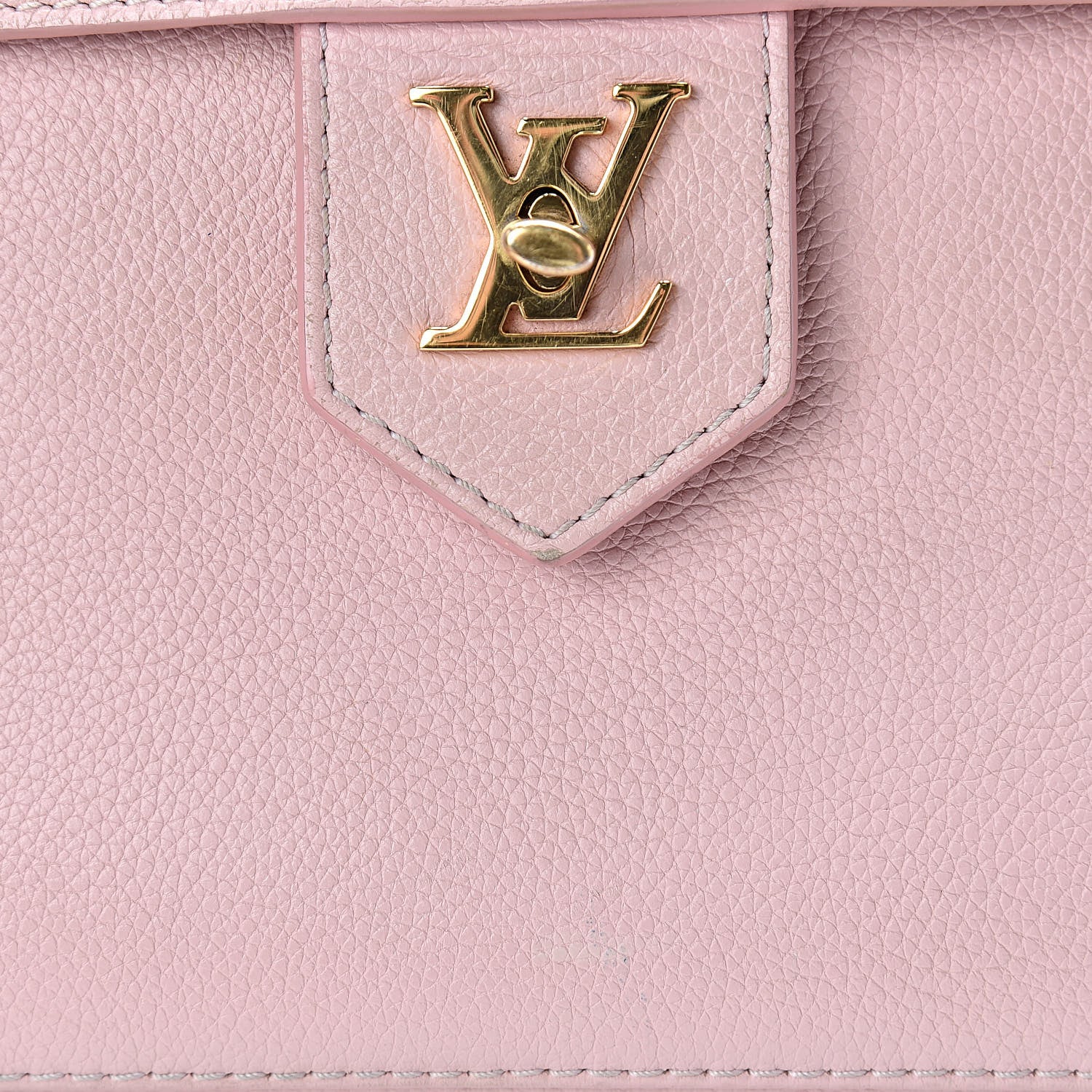 Louis Vuitton Calfskin Lockme PM Rose Ballerine 15 of 18