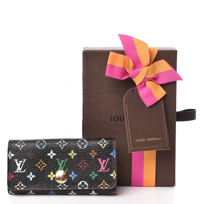 Louis Vuitton Monogram Multicolor Multicles 4 Key Holder Black Grenade 10 of 10