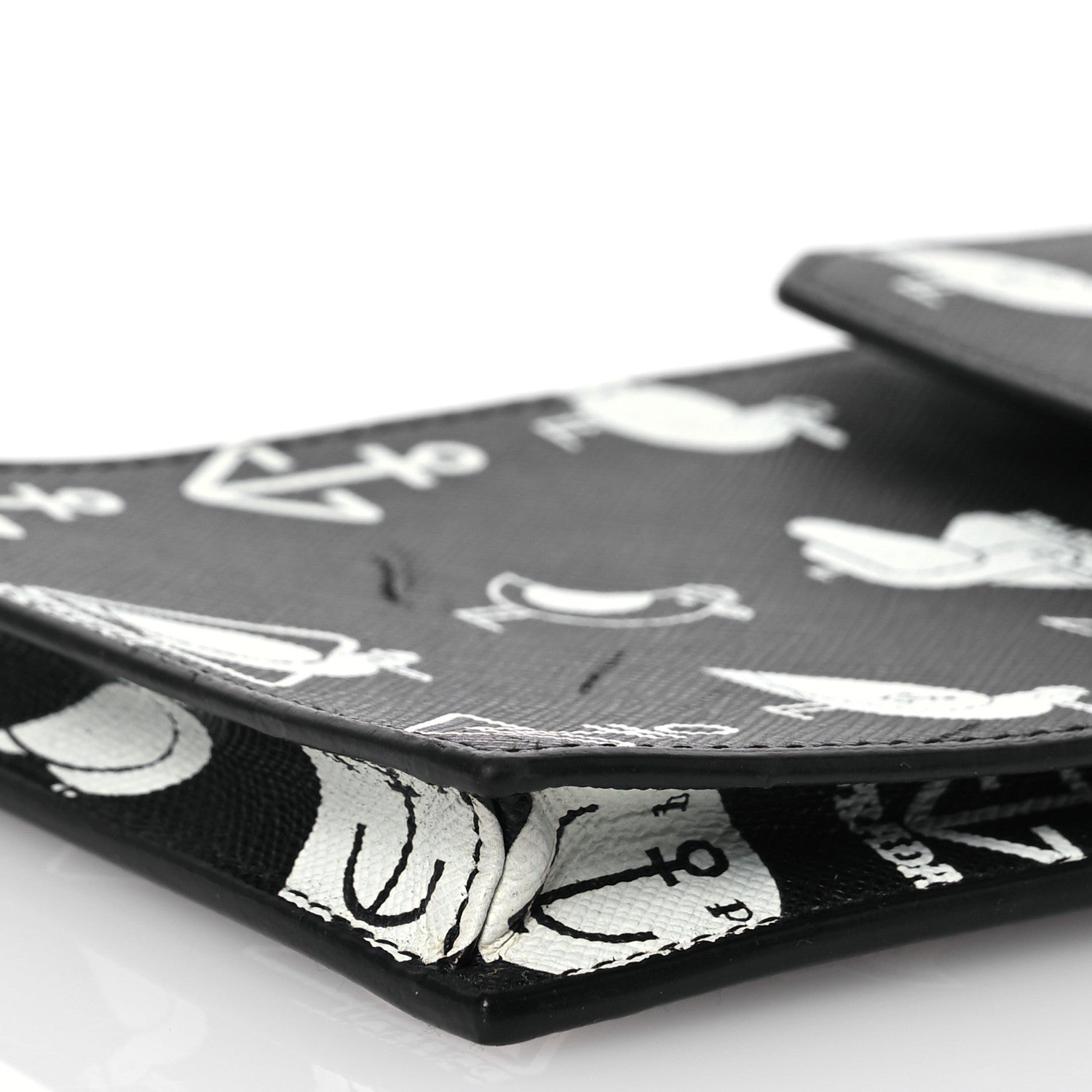 Prada Saffiano Seagull Smartphone Case Black 9 of 13