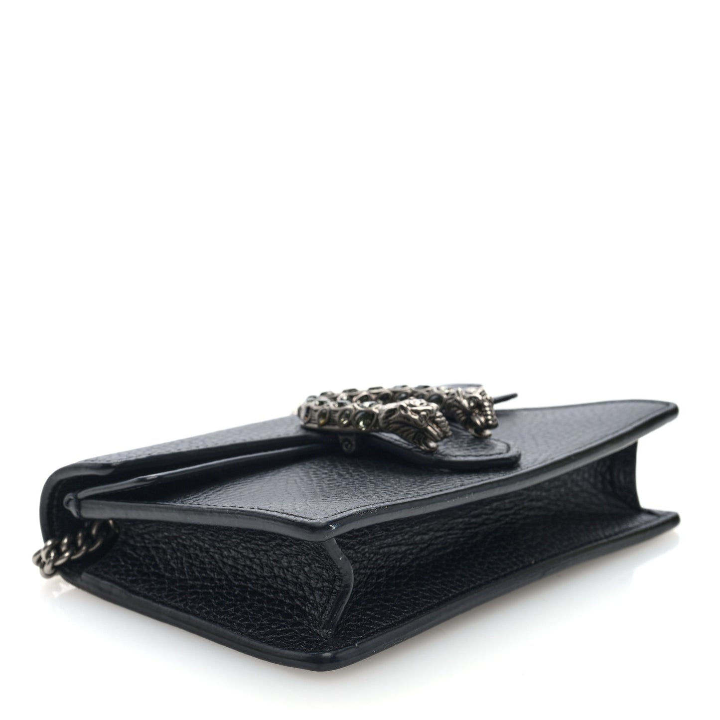 Calfskin Super Mini Dionysus Shoulder Bag Black