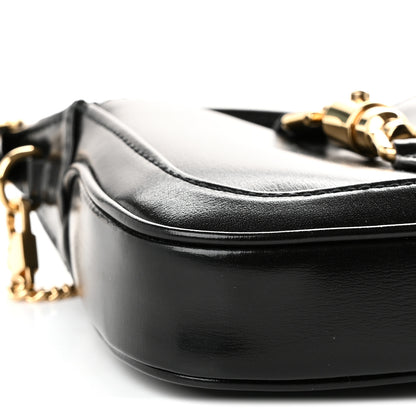Gucci Boarded Dyana Lux Calfskin Nano Jackie 1961 Hobo Black 9 of 10