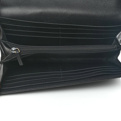 Gucci Calfskin Matelasse GG Marmont Continental Wallet Black 4 of 6