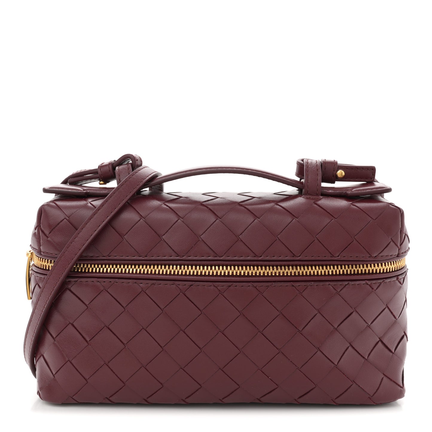 Nappa Intrecciato Bang Bang Vanity Case Barolo