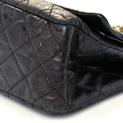 Chanel Aged Calfskin Quilted 2.55 Reissue 228 Flap Black 9 of 10
