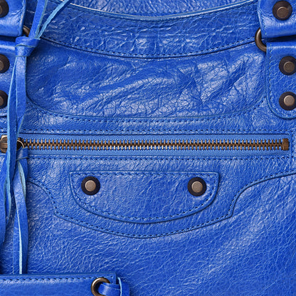 Balenciaga Agneau Classic Hardware City Bleu Lazuli 10 of 10