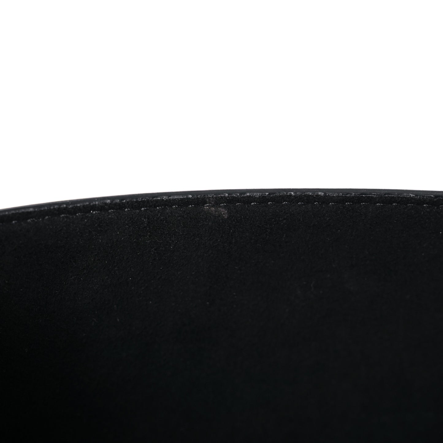 Calfskin Knuckle Shoulder Bag Black