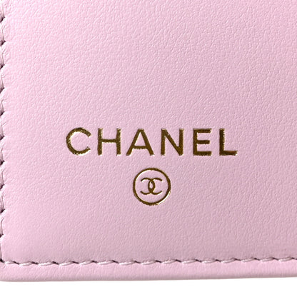 Chanel Caviar Quilted Medium Flap Wallet Pink 8 of 10
