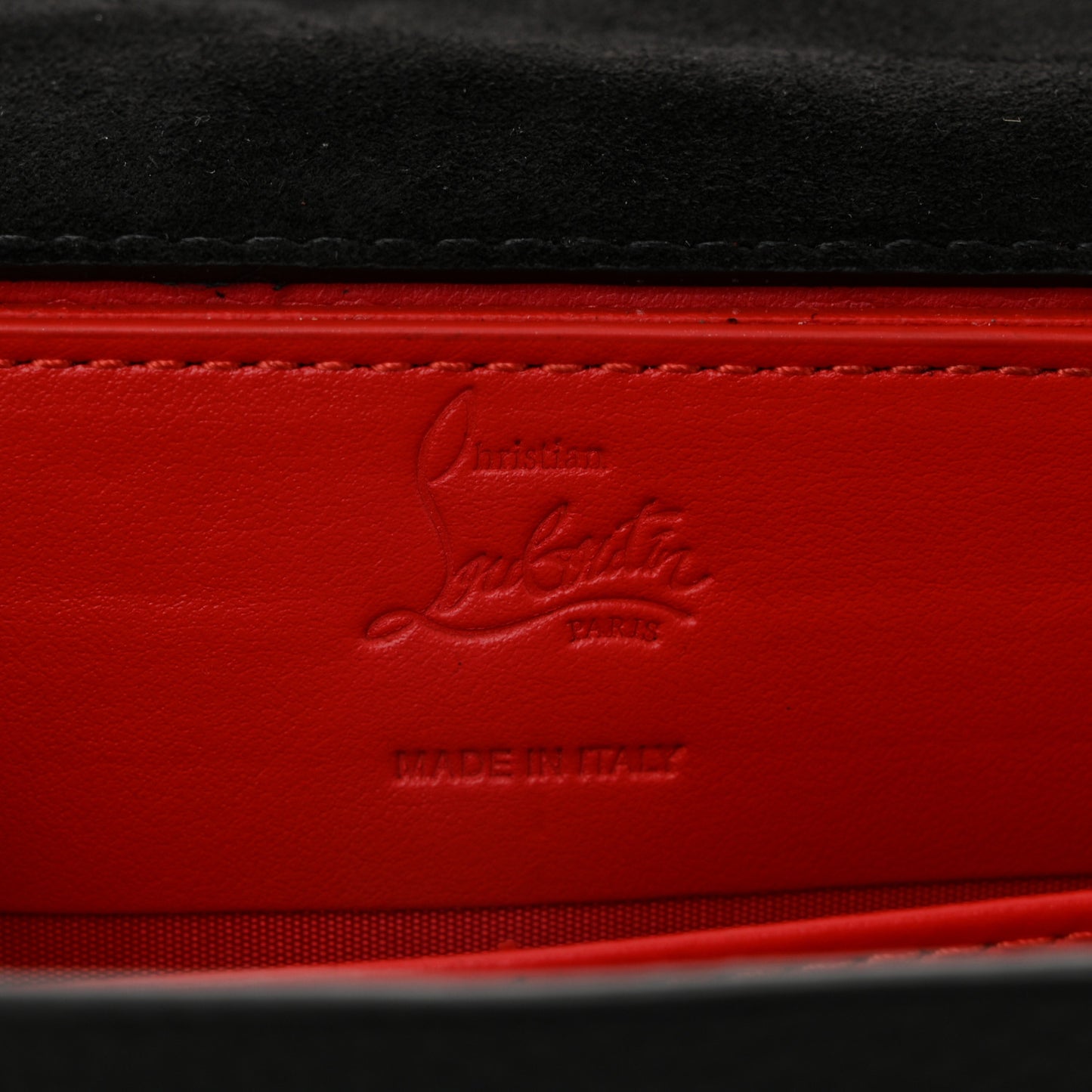 Veau Velours Calfskin Vero Dodat Clutch Black