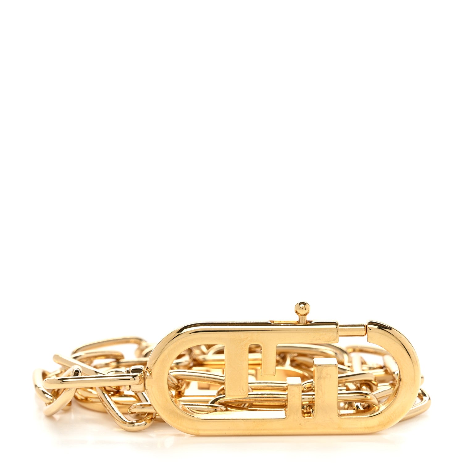 Fendi Metal O'Lock Gold 1 of 4