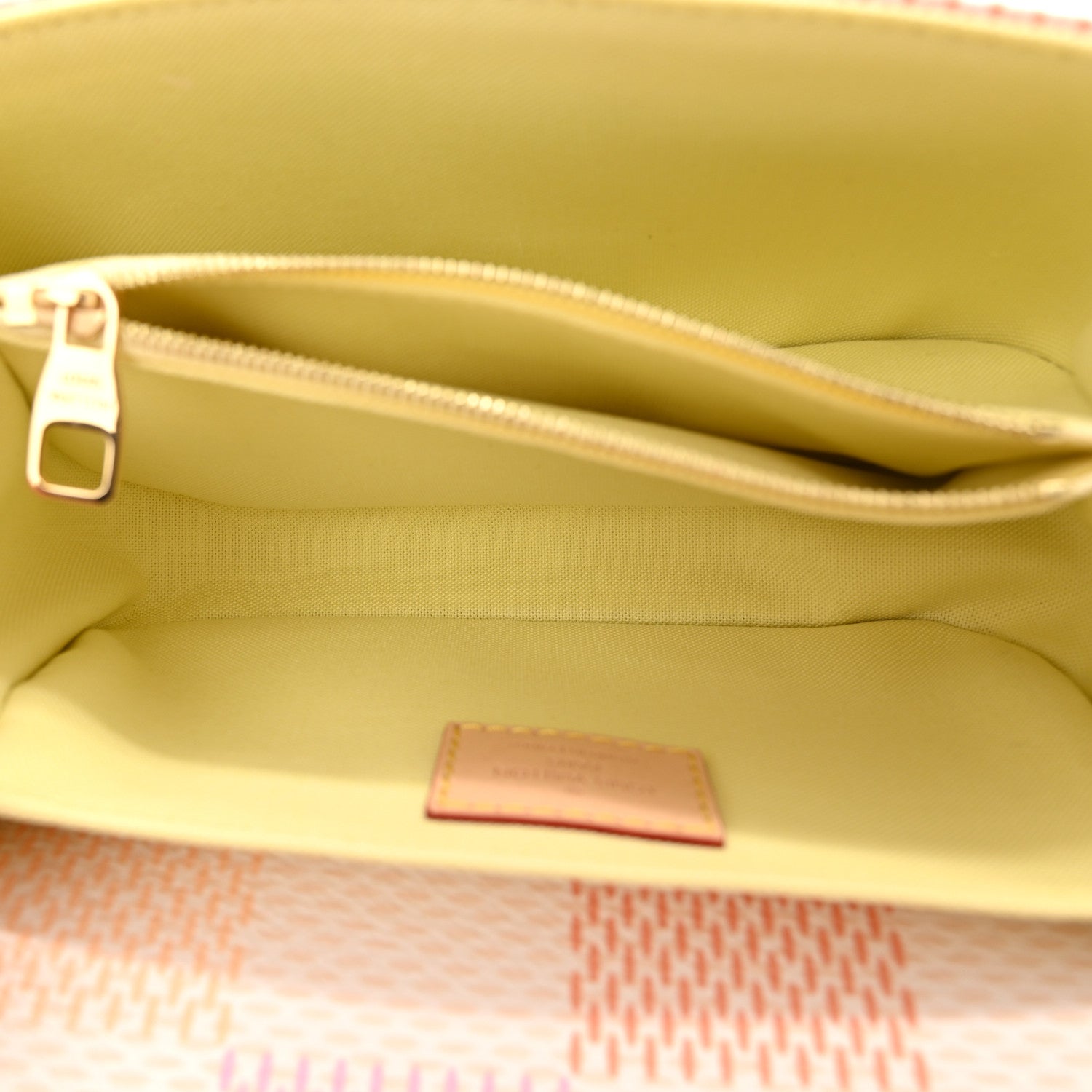 Louis Vuitton Damier Giant Pochette Metis East West Peach 5 of 9