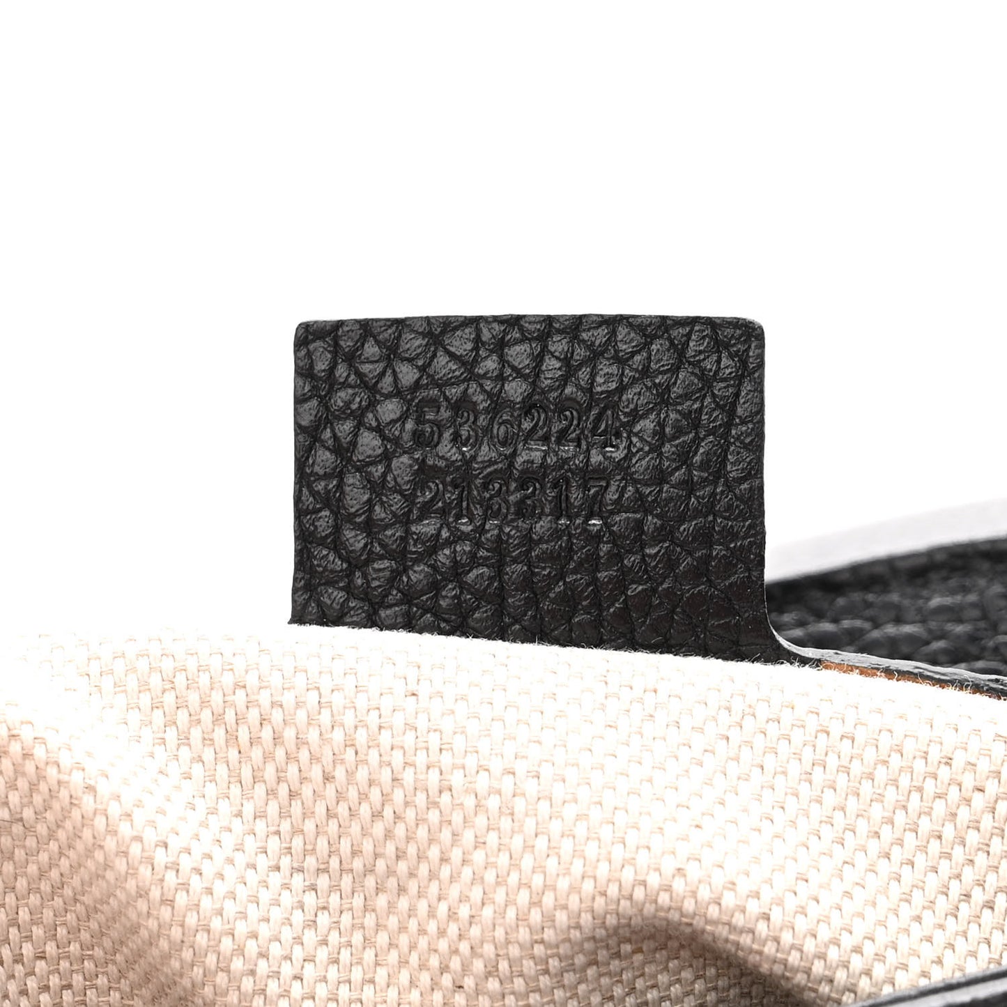 Pebbled Calfskin Medium Soho Flap Crossbody Black