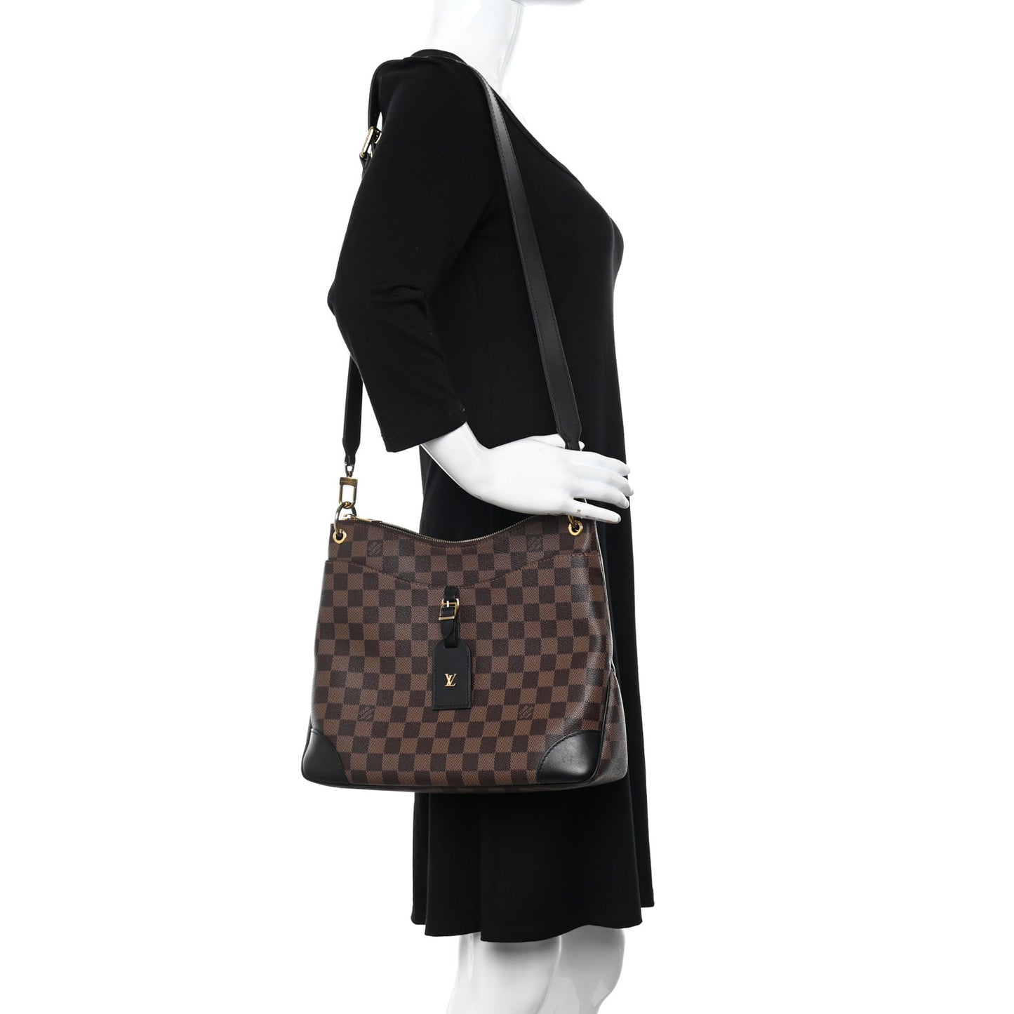 Damier Ebene Odeon MM Black
