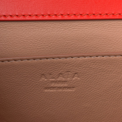 Alaia Calfskin Arabesque Studded Franca Crossbody Piment 7 of 11