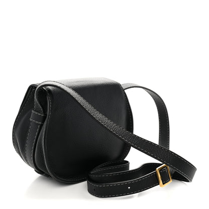 Chloe Calfskin Mini Marcie Round Crossbody Bag Black 3 of 9
