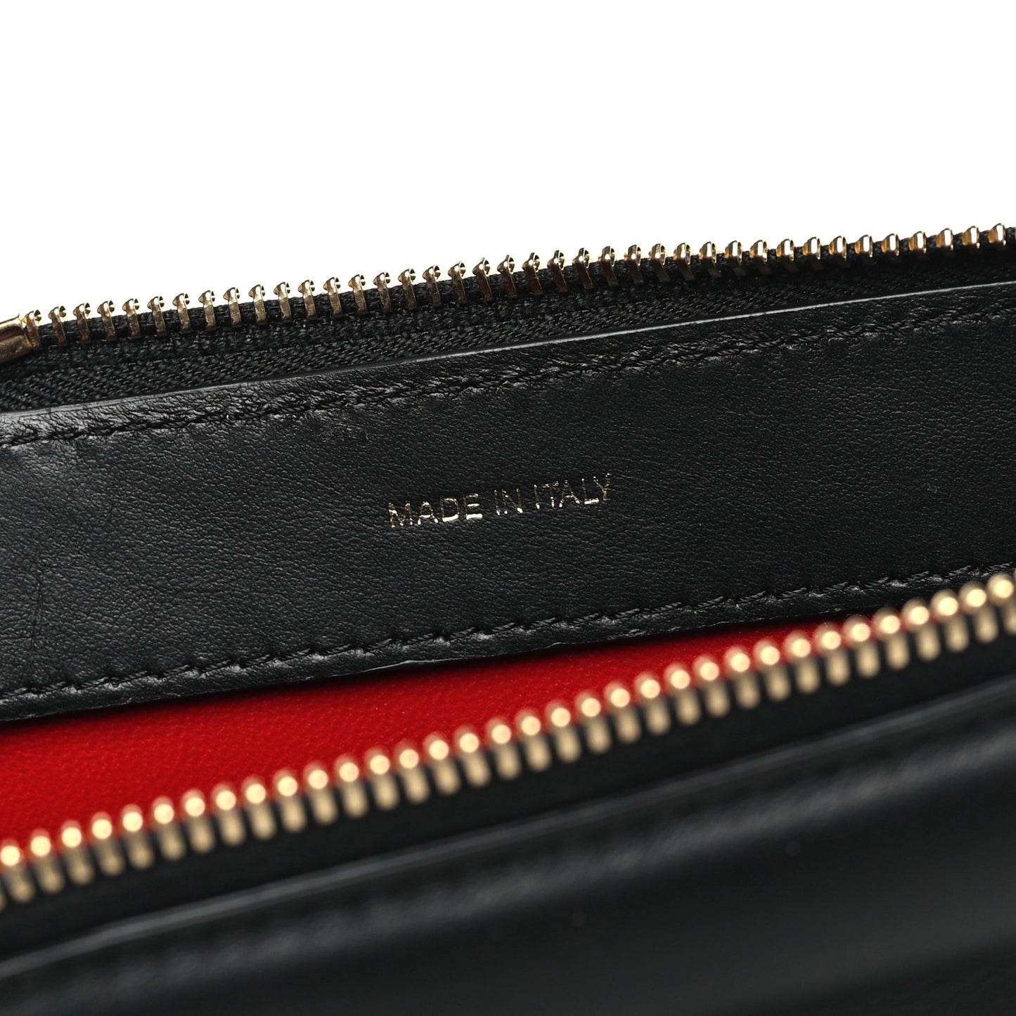 Smooth Calfskin M Frame Bag Black Flamma