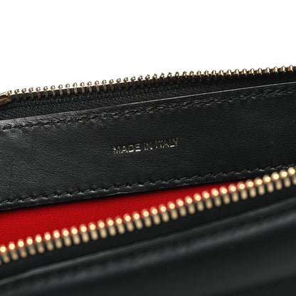 Mansur Gavriel Smooth Calfskin M Frame Bag Black Flamma 7 of 9
