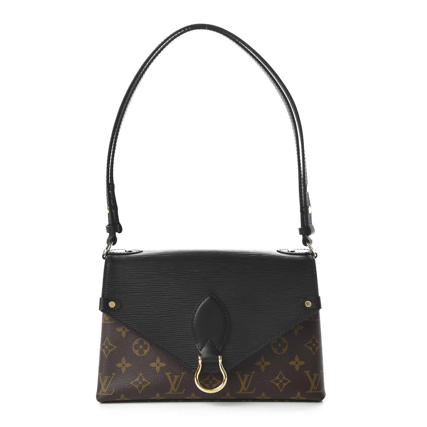 Epi Monogram Saint Michel Black