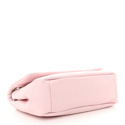 Balenciaga Arena Calfskin Mini Monaco Chain Shoulder Bag Petal Pink 4 of 10