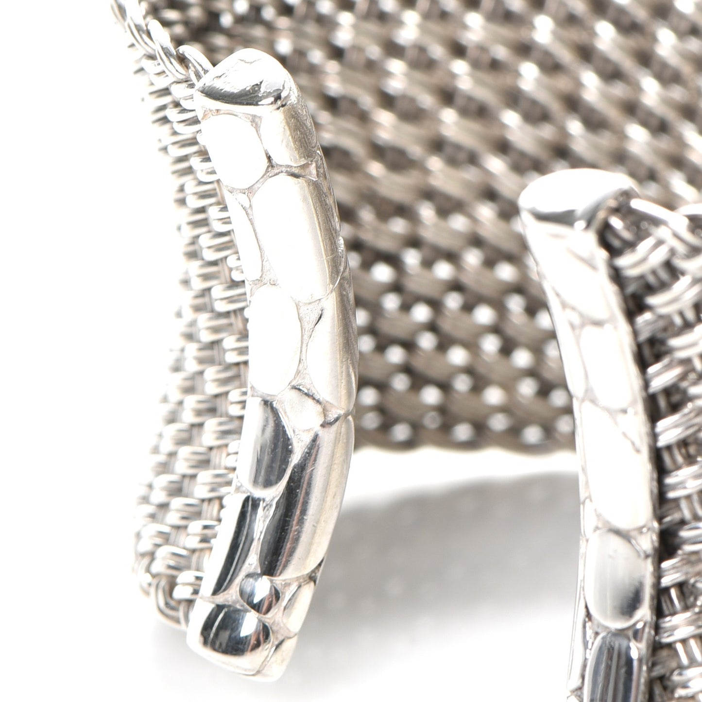 Sterling Silver Kali Wide Cuff