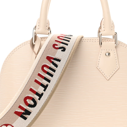 Louis Vuitton Epi Jacquard Alma BB Ivory 7 of 10