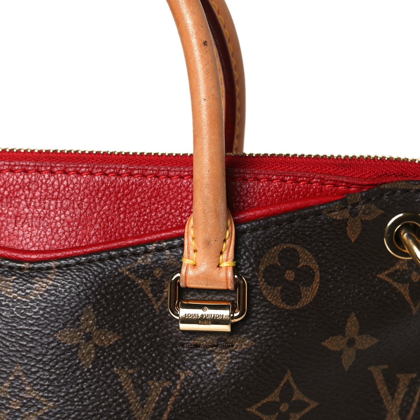 Monogram Pallas BB Cherry