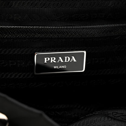 Prada Tessuto Nylon Saffiano Medium Backpack Black 7 of 11