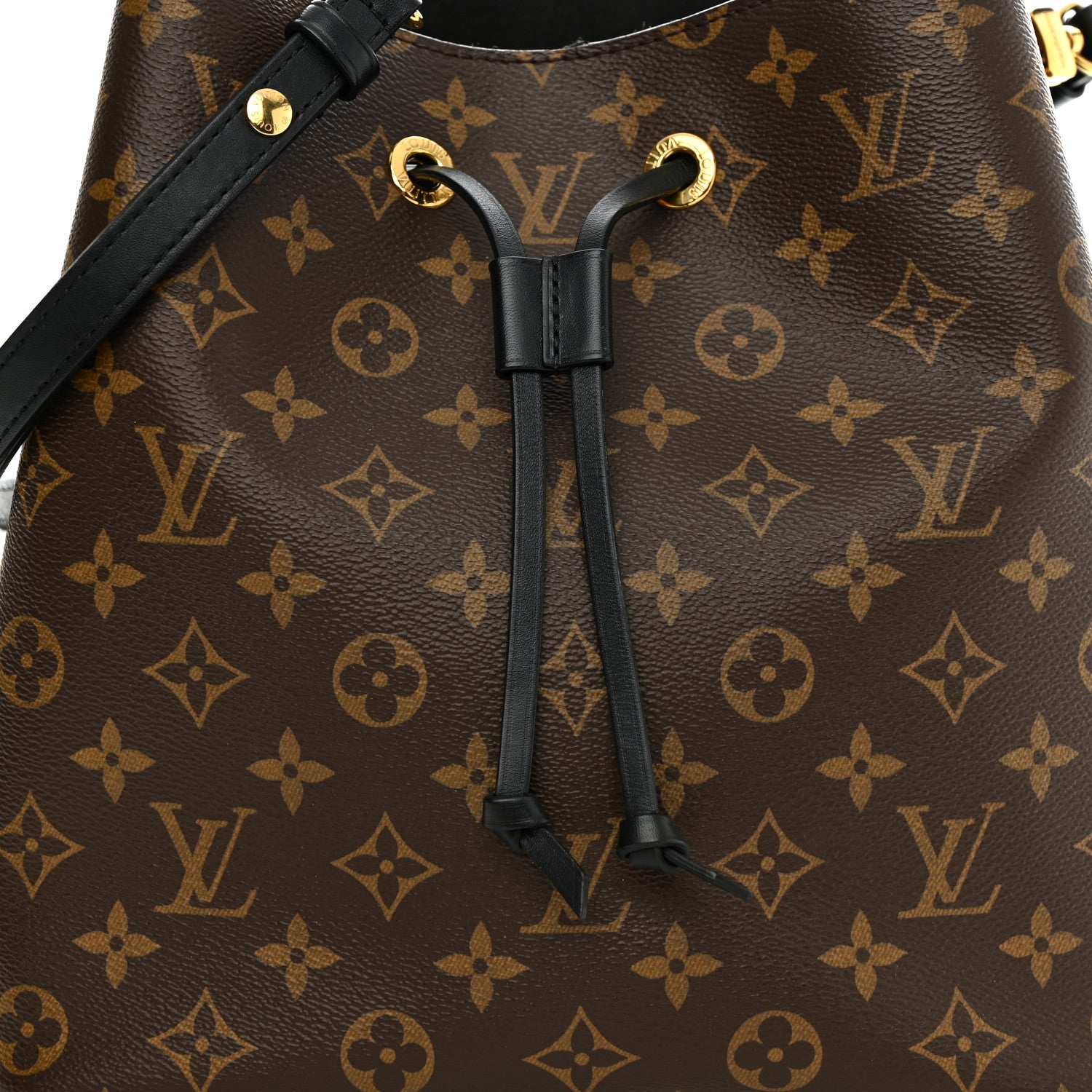 Louis Vuitton Monogram Neonoe MM Black 8 of 12