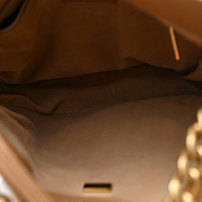 Chanel Calfskin Stitched Easy Mood Hobo Beige 5 of 10