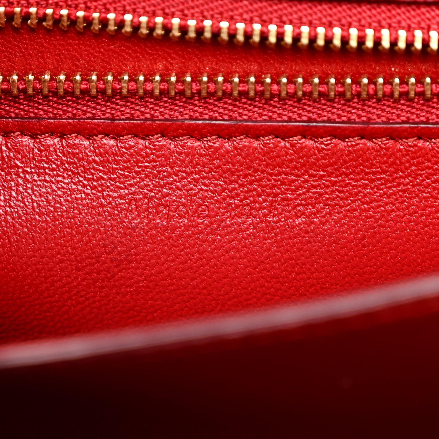 Celine Smooth Calfskin Small Classic Box Flap Bag Red 7 of 14