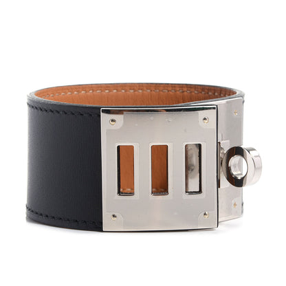 Hermes Chamonix Kelly Dog Bracelet Black 6 of 7