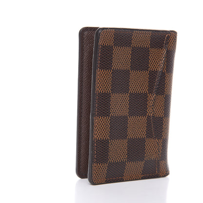 Louis Vuitton Damier Ebene Pocket Organizer NM 3 of 9