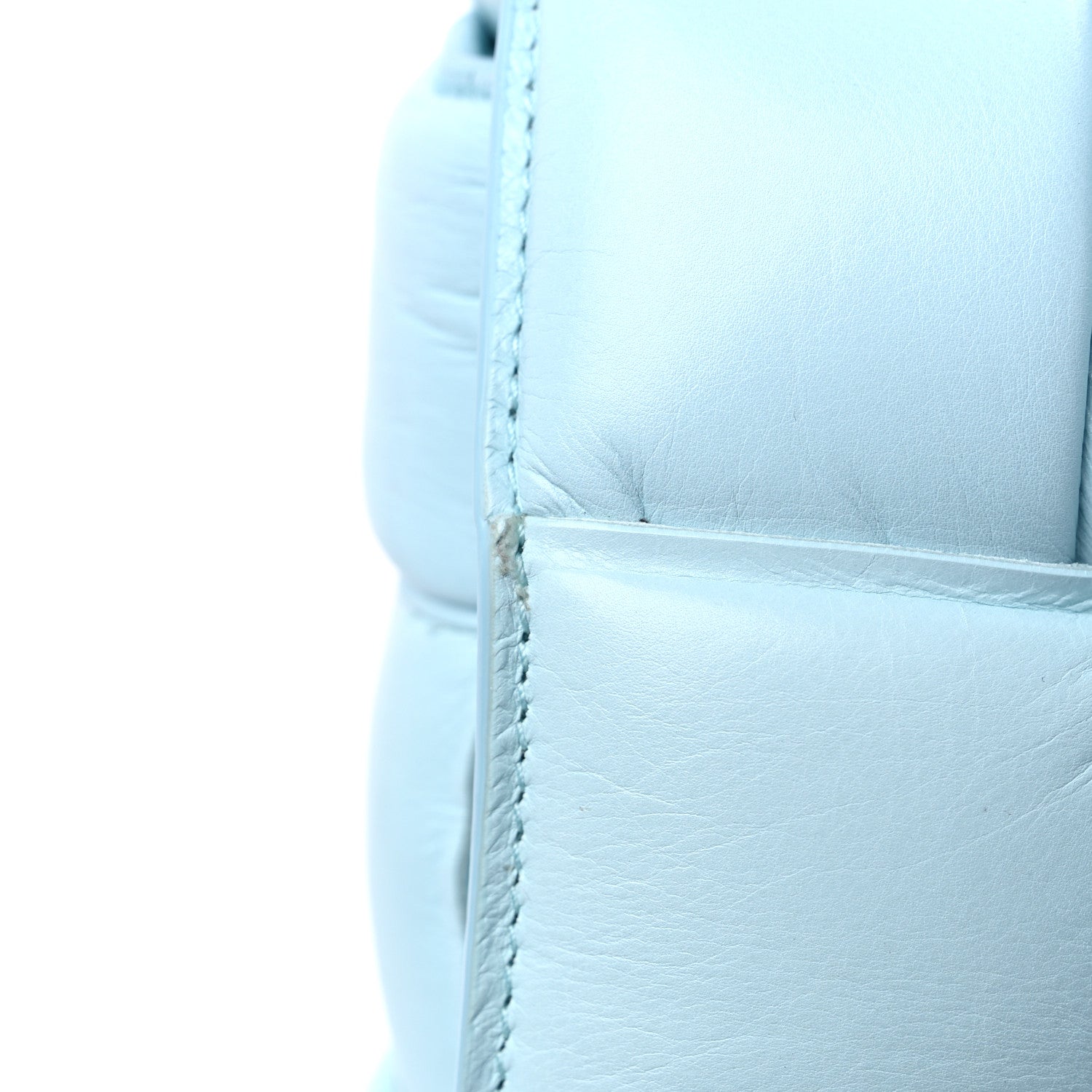 Bottega Veneta Nappa Maxi Intreccio Padded Cassette Crossbody Bag Ice 11 of 12