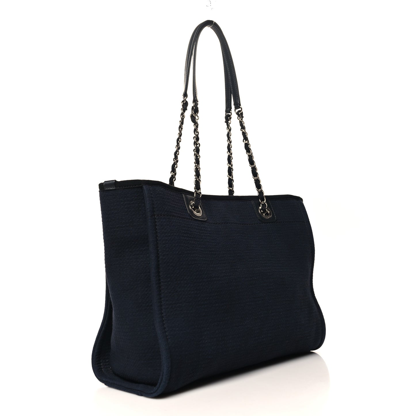 Mixed Fibers Small Deauville Tote Black