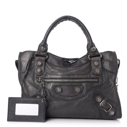 Balenciaga Agneau Giant 21 Silver Hardware City Grey 1 of 8