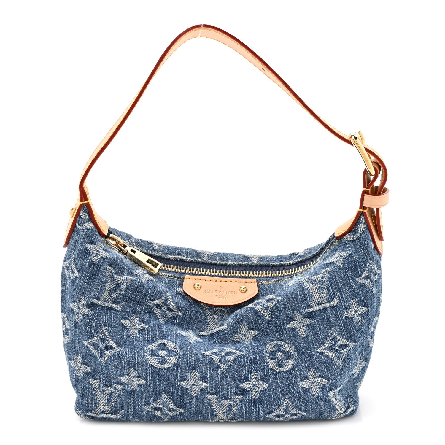 Louis Vuitton Monogram Denim Hills Pochette Blue 1 of 9