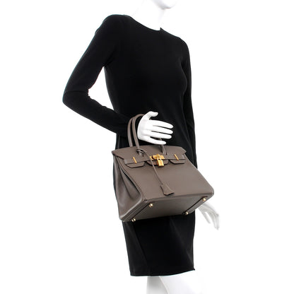 Hermes Epsom Birkin 30 Etain 2 of 35