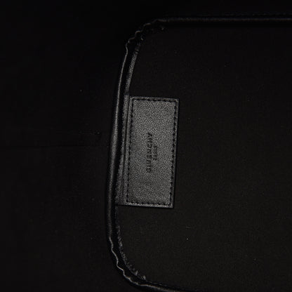 Givenchy Smooth Calfskin Logo Chain Wing Shopper Tote Black Pink 5 of 9