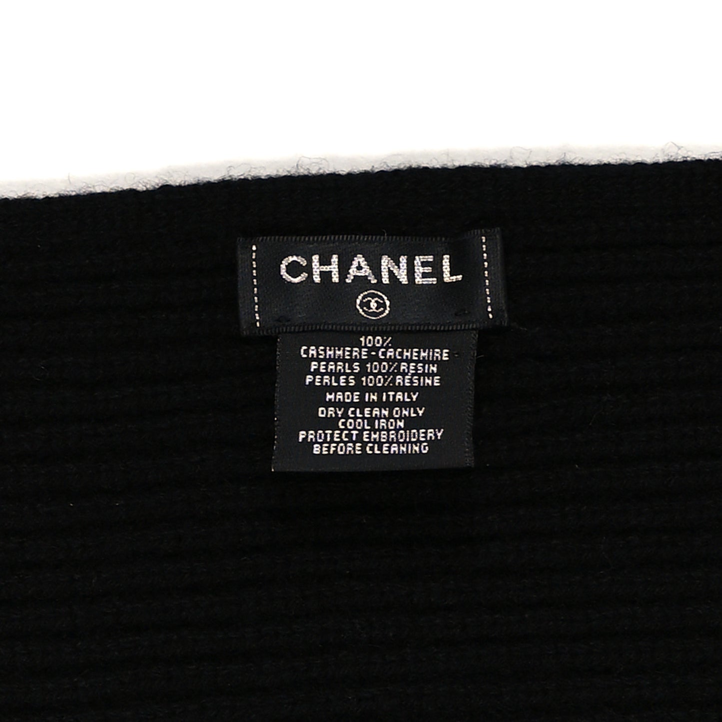Cashmere CC Stole Black