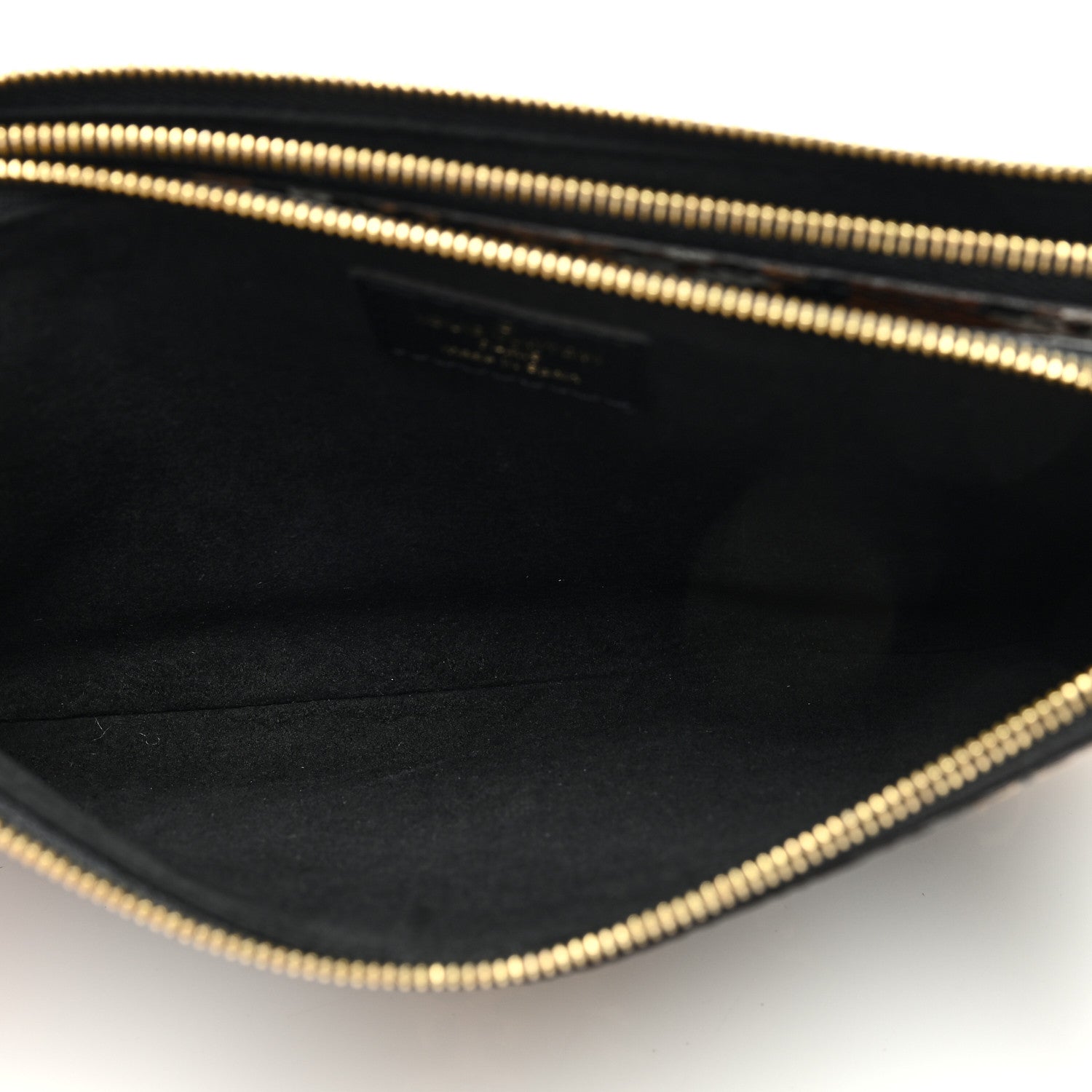 Louis Vuitton Monogram Giant Jungle Pochette Double Zip Black 7 of 10