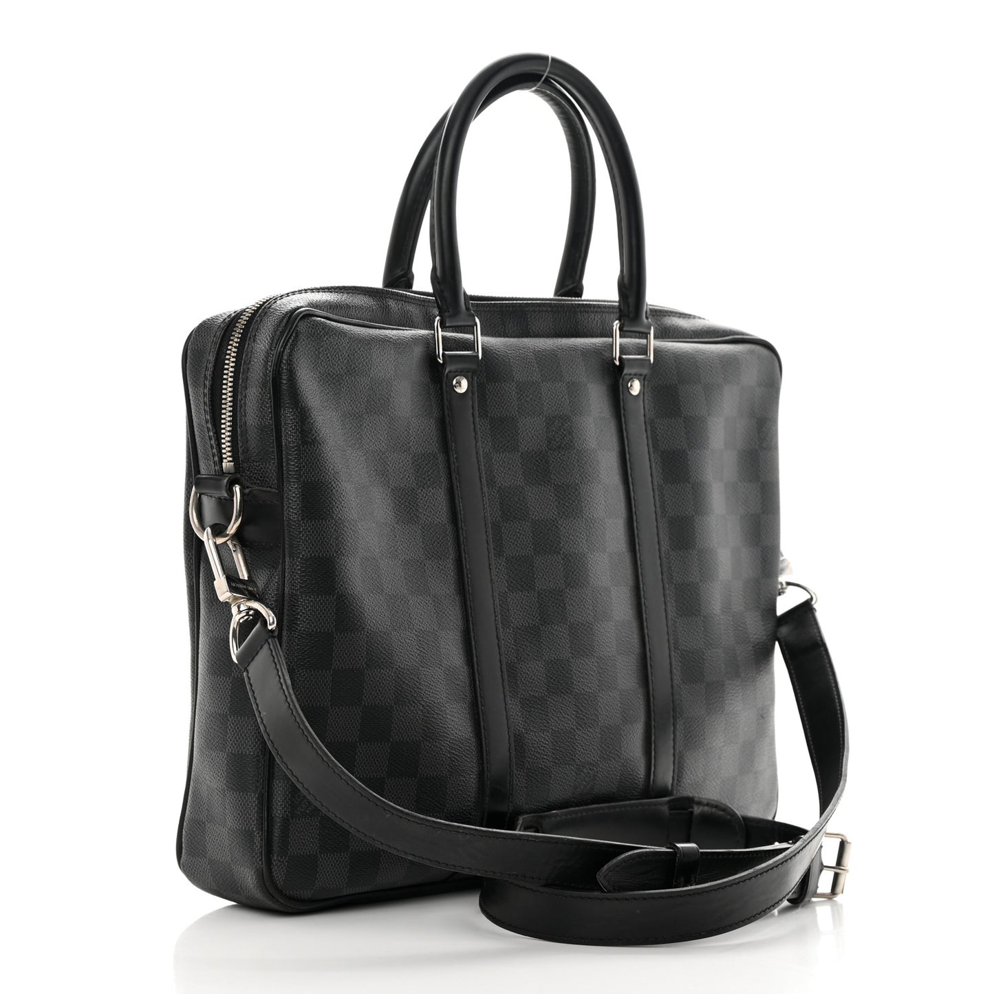 Damier Graphite Porte Documents Voyage PM