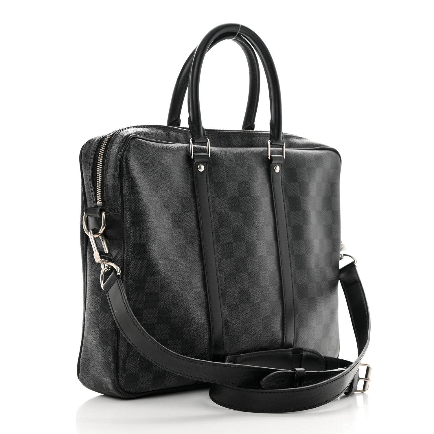 Louis Vuitton Damier Graphite Porte Documents Voyage PM 3 of 17