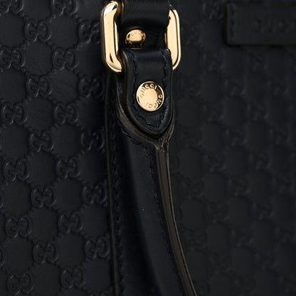 Gucci Microguccissima Medium Crossbody Bag Blue 16 of 17
