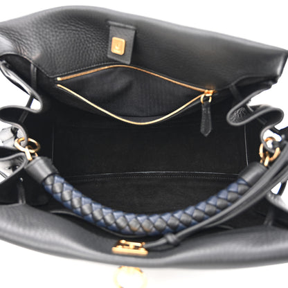 Mulberry Heavy Grain Iris Tote Black 5 of 21
